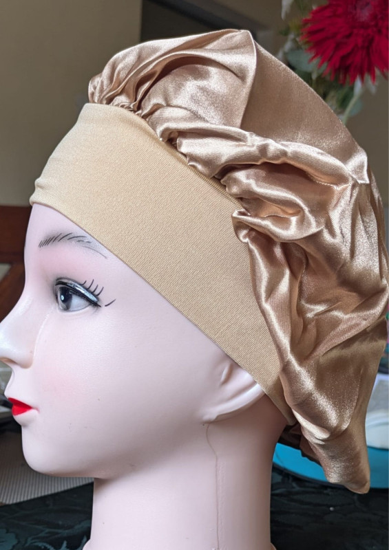 Light Brown Kid Bonnet